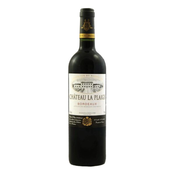 Château La Plaige Bordeaux 2019